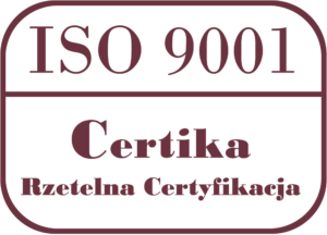 Znak certyfikacji ISO 9001