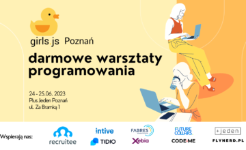 Girls.js w Poznaniu – bezpłatne szkolenia z programowania